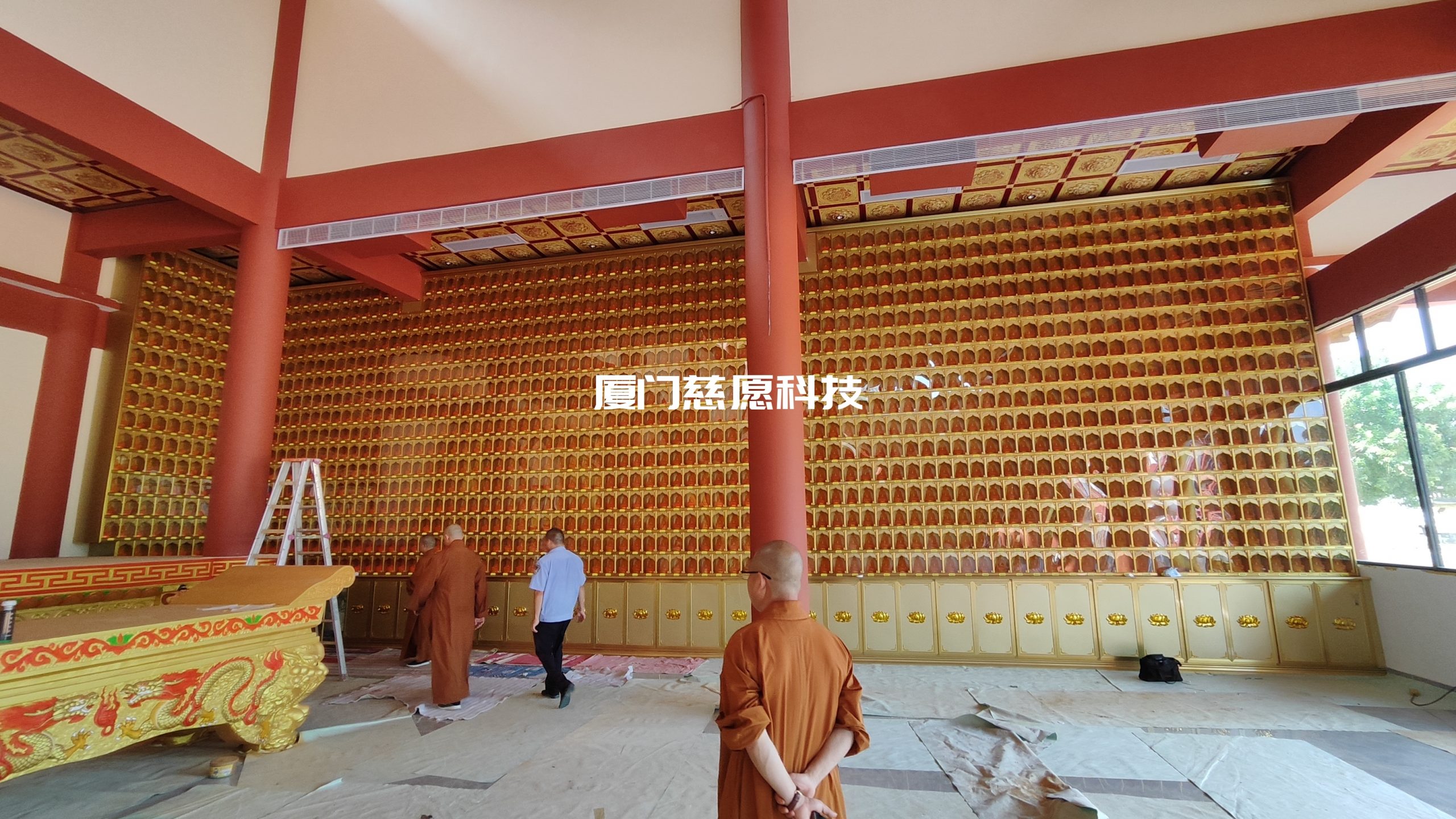 萬佛墻-高州林泉寺 萬佛墻-高州林泉寺